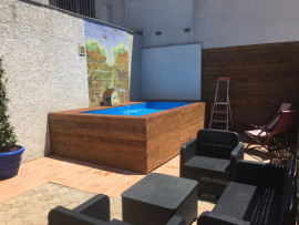 maison 55 m2 terrasse piscine privée 2x3 m Lunel