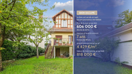 MAISON AVEC JARDIN AU VESINET Le Vésinet