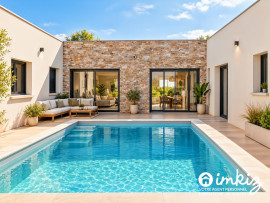 Maison contemporaine 6 pièces avec piscine Monts