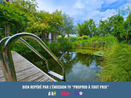 Maison d’artiste avec piscine naturelle, sauna et dépendance – 12 ares – Algolsheim Algolsheim