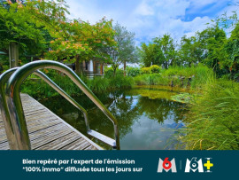 Maison d’artiste avec piscine naturelle, sauna et dépendance – 12 ares – Algolsheim Algolsheim