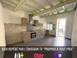 Maison de ville 76m2 2 chambres extérieur de 44m2 Vauvert