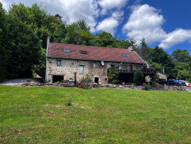 Maison en pierre, 3 chambres, Grange, hanger, puits. Jardin et foret de 12 127 m2 DOMPS
