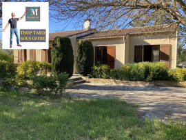 maison T3 plain-pied avec garage sur 900 m² Alleins