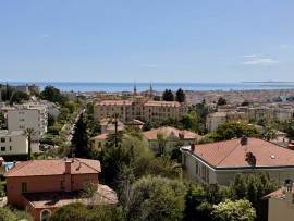 Nice Cimiez - Superbe appartement en dernier étage avec vue exceptionnelle mer et jardin Nice