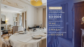 Opportunité d'investissement à moins de 6000 € le m2 dans le 16ème en nue-propriété Paris 16ème