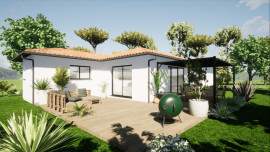 proche lac 3 ch 95m2 + garage sur terrain 850 m2 Parentis-en-Born