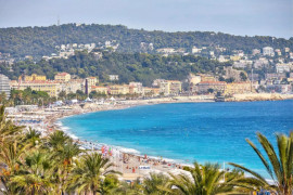 Promenade des anglais 3 pièces en étage élevé avec VUE MER a vendre Nice