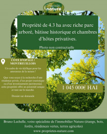 Propriété arborée avec chambres d’hôtes Le Touquet-Paris-Plage