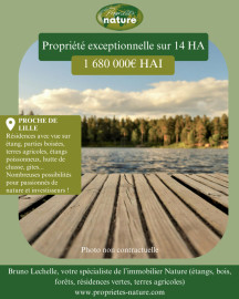Propriété coup de coeur sur 14 ha Lille
