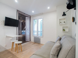 Studio meublé 14 m² avec Fibre Paris 12ème