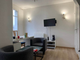 Studio meublé 19,82 m² Paris 18ème