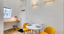 Studio meublé à louer quartier Auteuil Paris 16ème