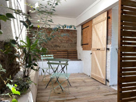 Studio meublé avec terrasse Médiatèque Toulouse