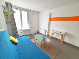 Studio meublé de 16m² Paris 10ème