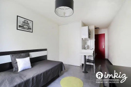 Studio vendu loué dans résidence étudiante Lyon