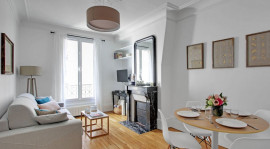 Superbe appartement meublé, coute durée (3mois) Paris 17ème