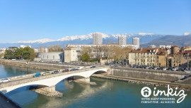 T5 de 89m² - immeuble classé avec vue Belledonne Grenoble