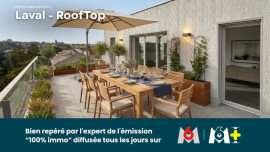 T5 ROOFTOP NEUF 132 m² + TERRASSES XXL – LAVAL CENTRE Laval