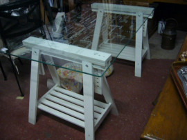 Table verre/bureau, promotion Sartrouville