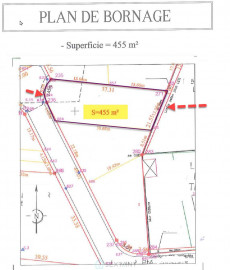 Terrain de 455m² à Riiere salée quartier Laugier RIVIERE SALEE
