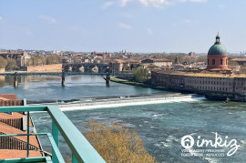 Unique à Toulouse !  - T3 sur Garonne avec garage Toulouse