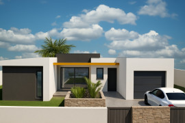 VILLA  CONTEMPORAINE 130M2 + TERRAIN 794M2 Bompas