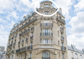 Vue sur parc et toits - appartement de charme Paris 13ème