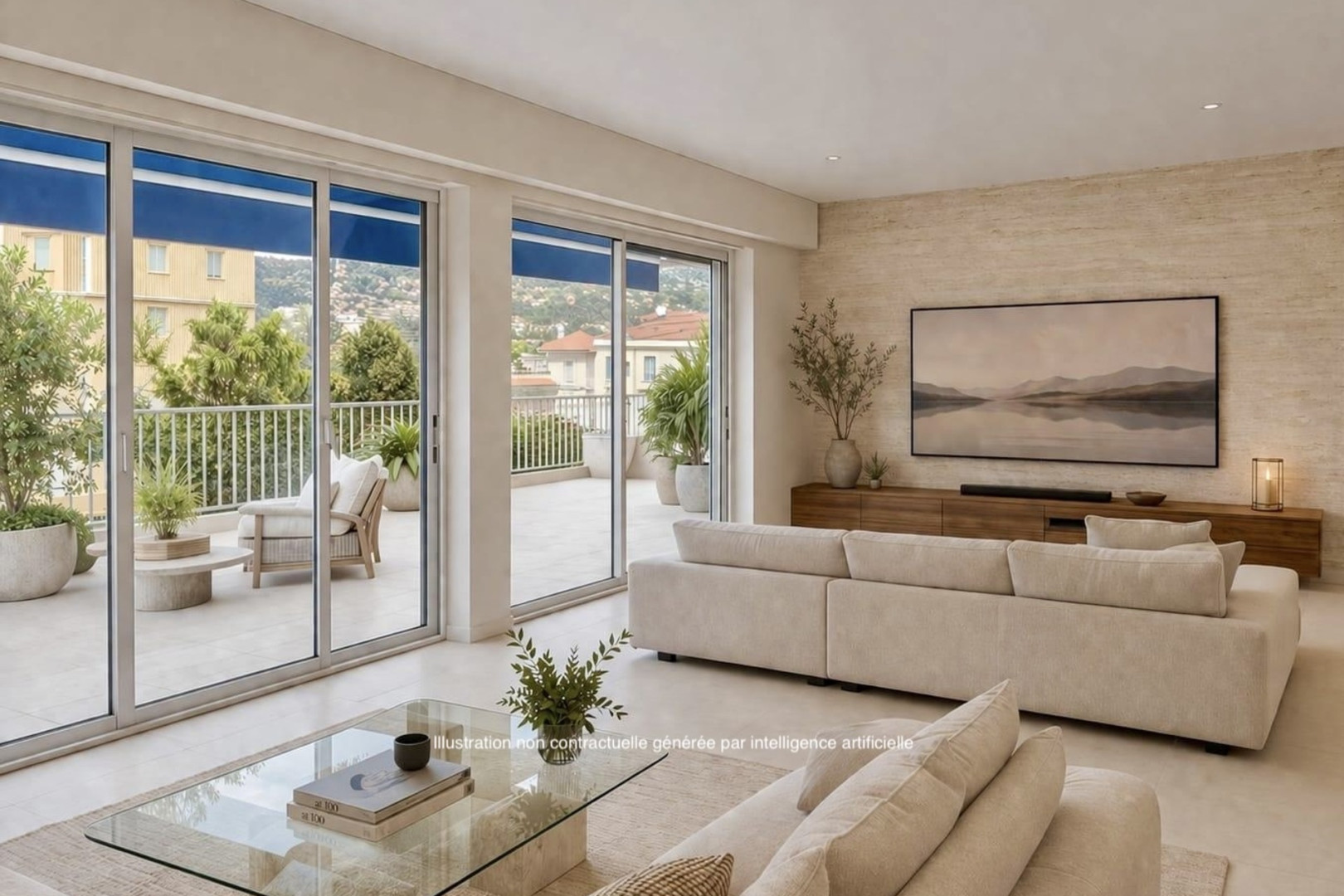 
                                                Vente
                                                 Appartement toit terrasse Cimiez