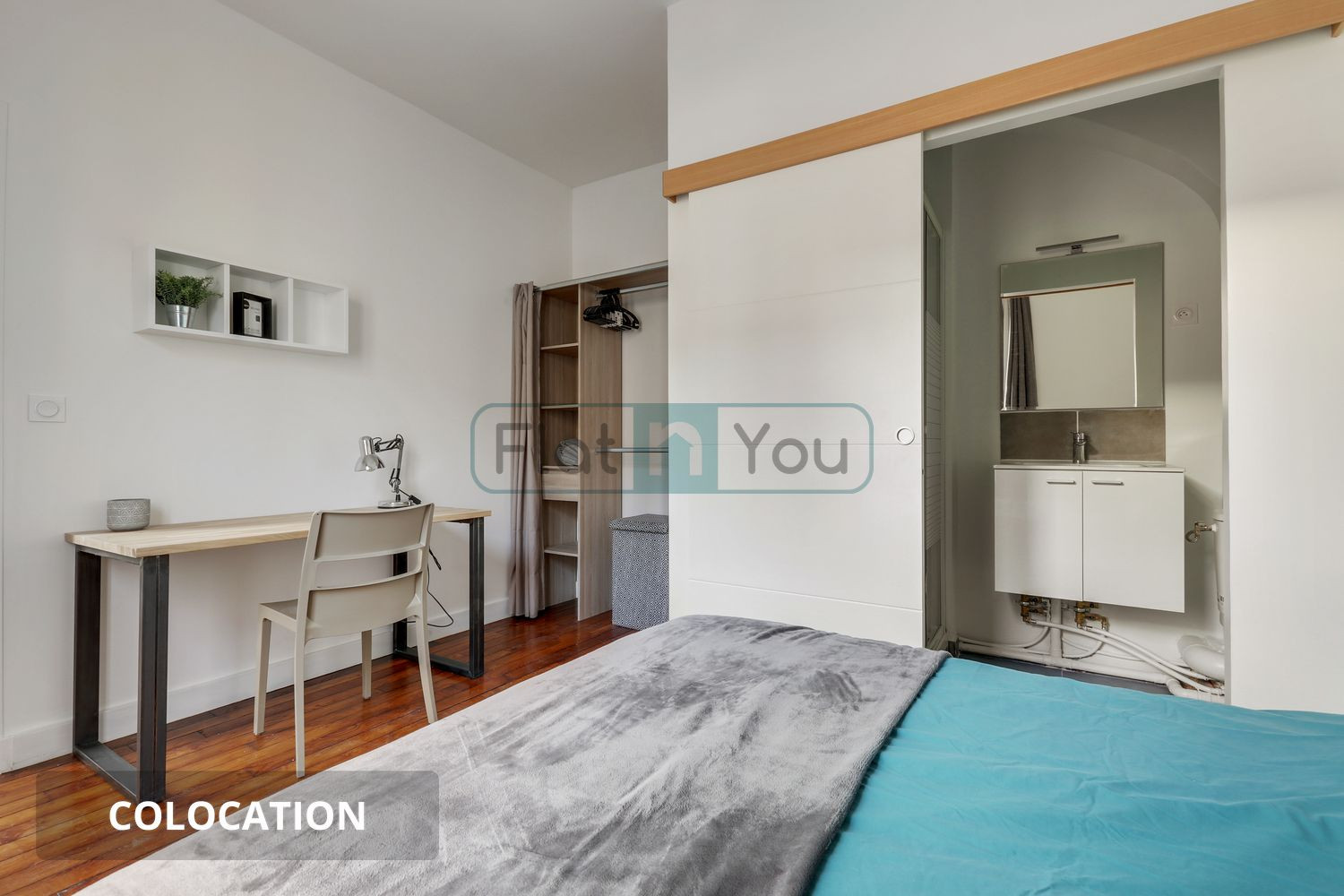 
                                                Colocation
                                                 1 chambre disponible en colocation