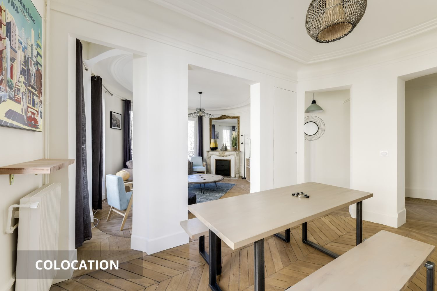 
                                                Colocation
                                                 1 chambre disponible en colocation