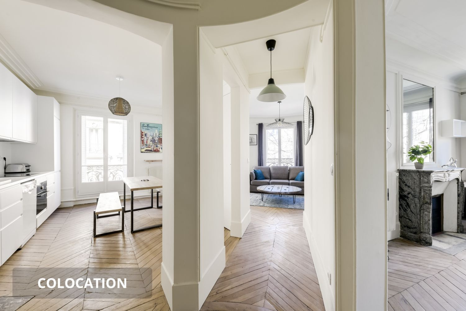 
                                                Colocation
                                                 1 chambre disponible en colocation