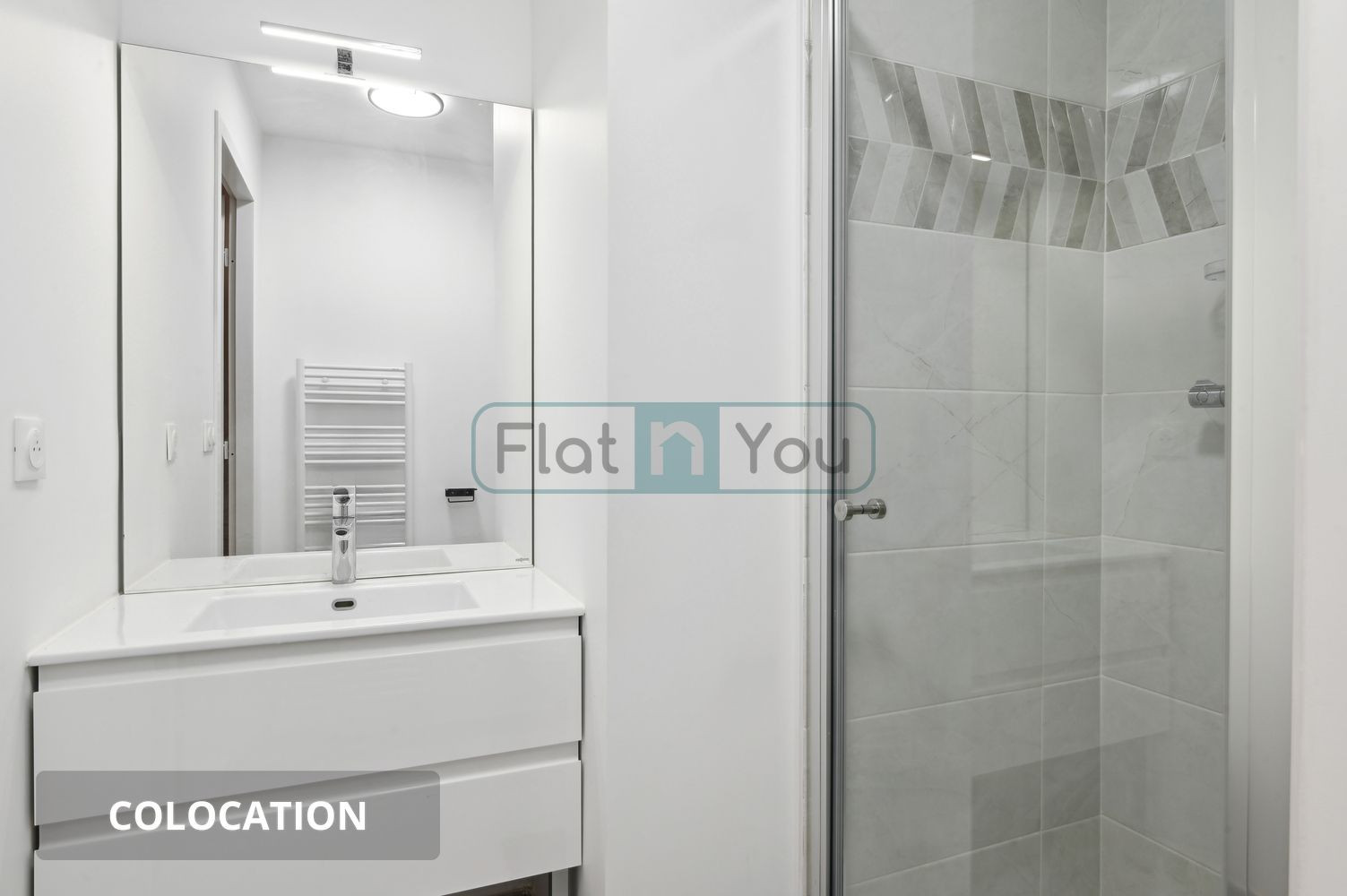 
                                                Colocation
                                                 1 chambre disponible en colocation