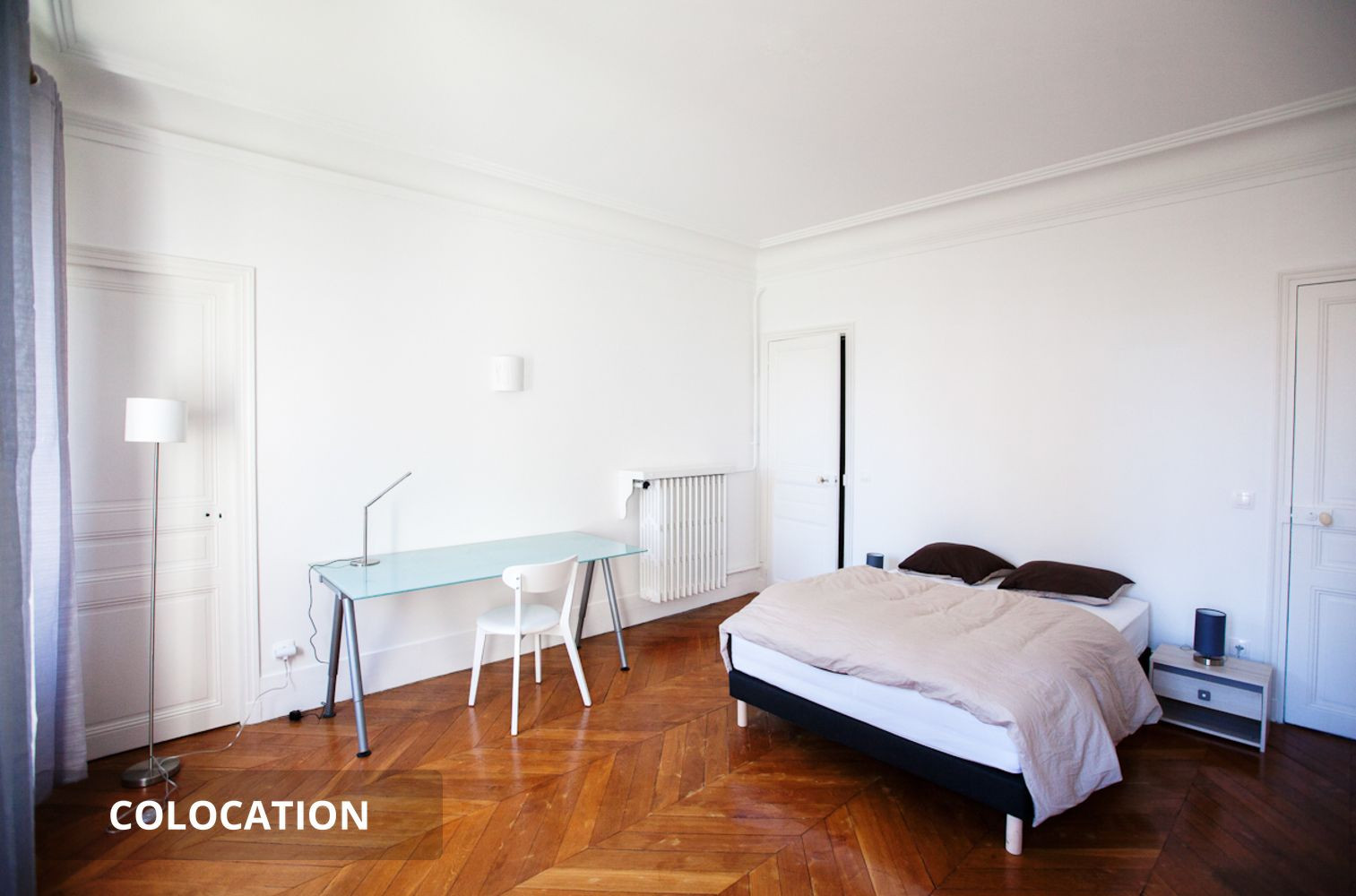 
                                                Colocation
                                                 1 chambre disponible en colocation