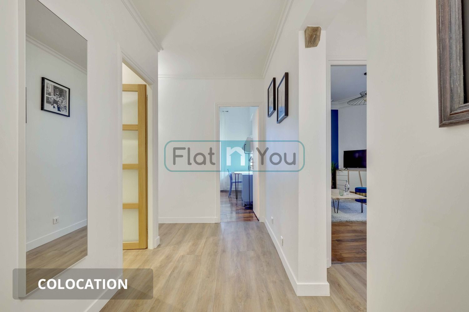 
                                                Colocation
                                                 1 chambre disponible en colocation