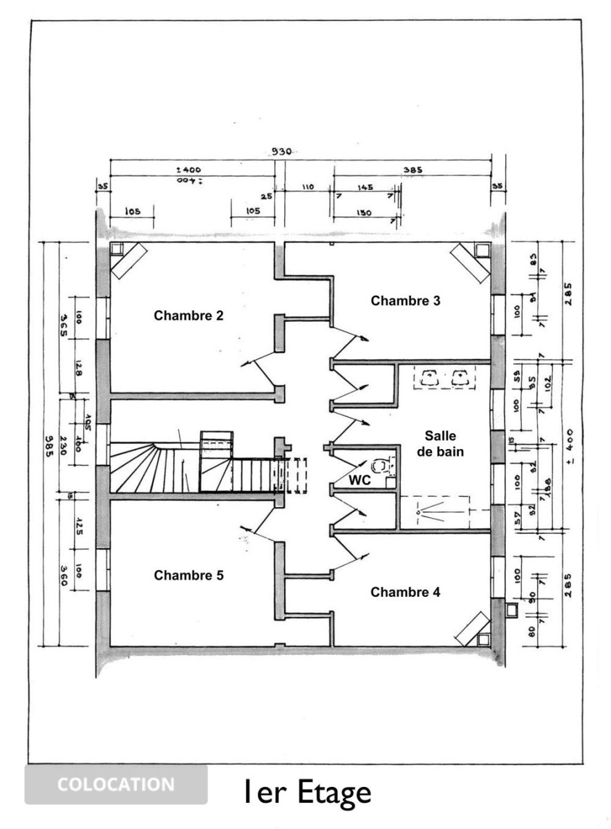 
                                                Colocation
                                                 1 chambre disponible en colocation