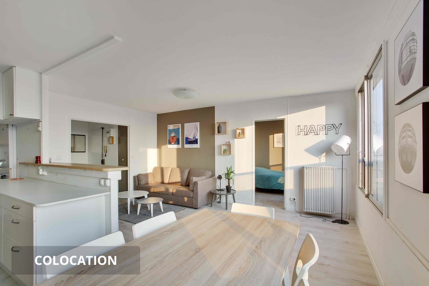 
                                                Colocation
                                                 1 chambre disponible en colocation