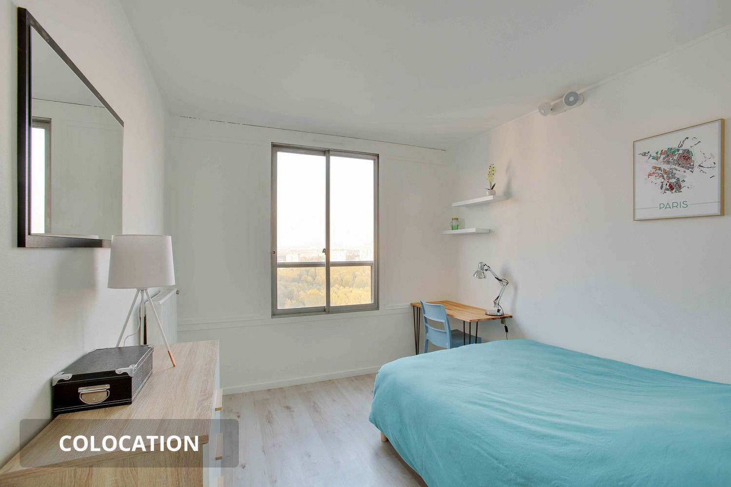 
                                                Colocation
                                                 1 chambre disponible en colocation