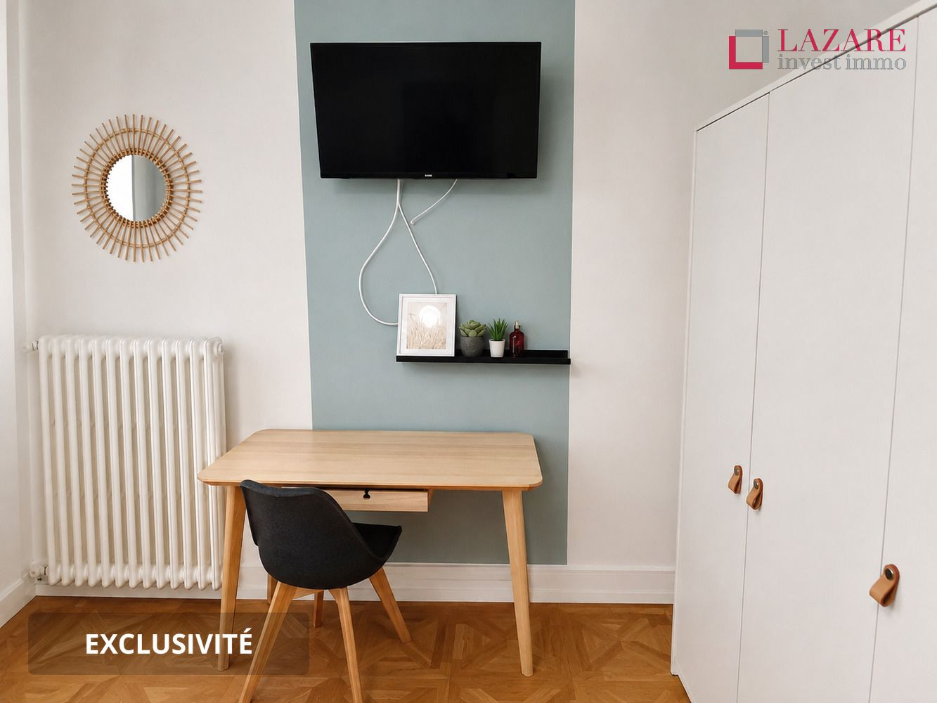 
                                                Colocation
                                                 1 CHAMBRE (n°5) Meublée A LOUER EN COLOCATION