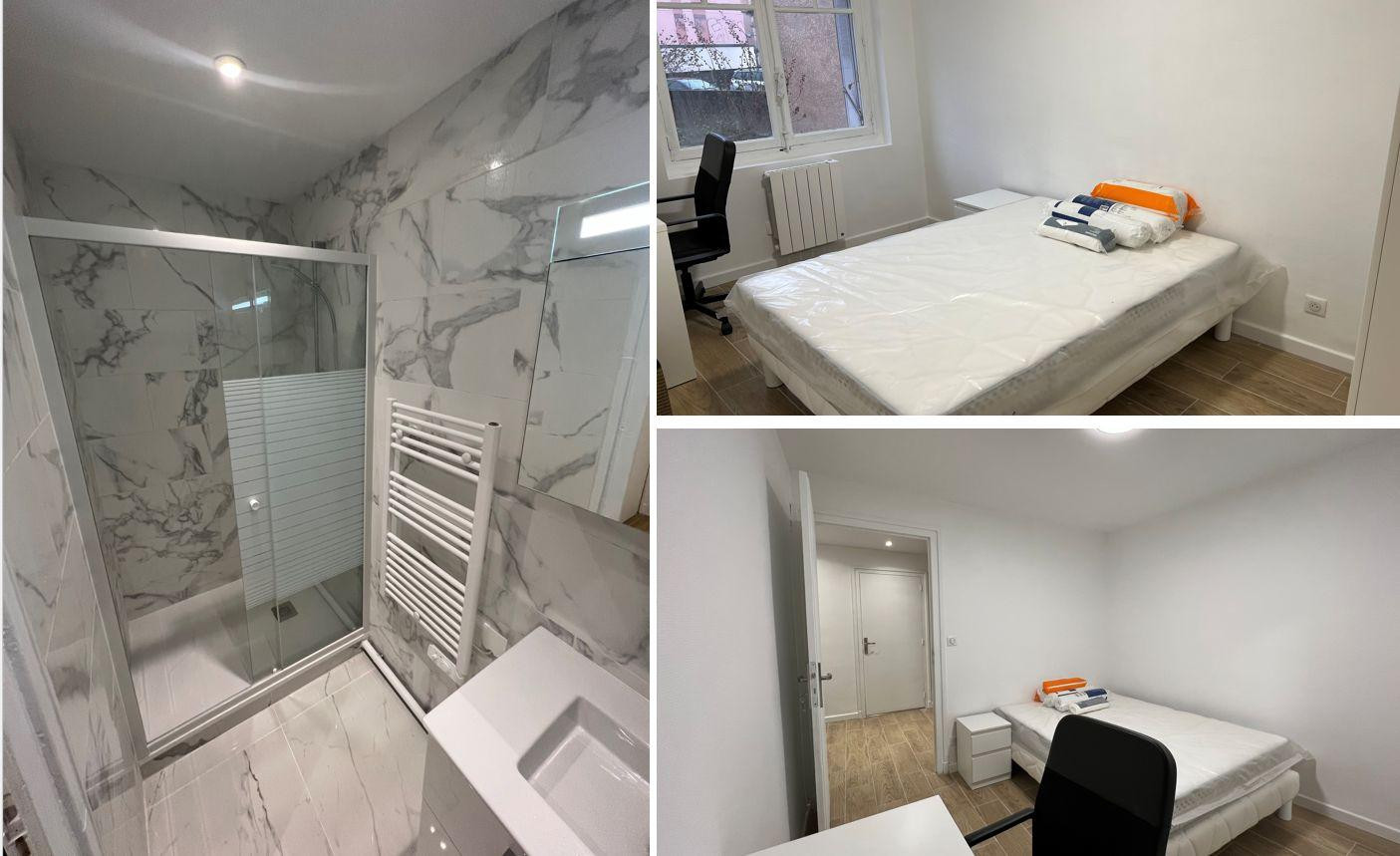 
                                                Colocation
                                                 2 chambres collocation Charpennes