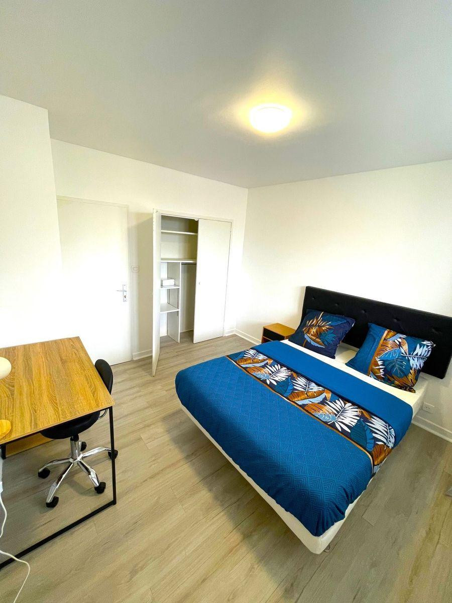 
                                                Colocation
                                                 2 chambres dans beau T3 57m² meublé à neuf