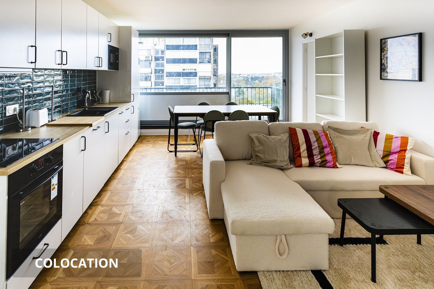 
                                                Colocation
                                                 2 Chambres dont 1 avec SDB dans colocation