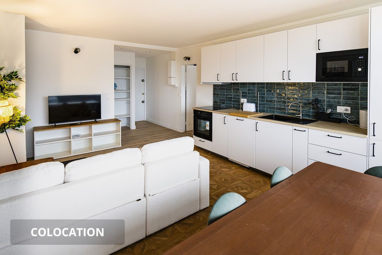 
                                                Colocation
                                                 2 Chambres dont 1 avec SDB dans colocation