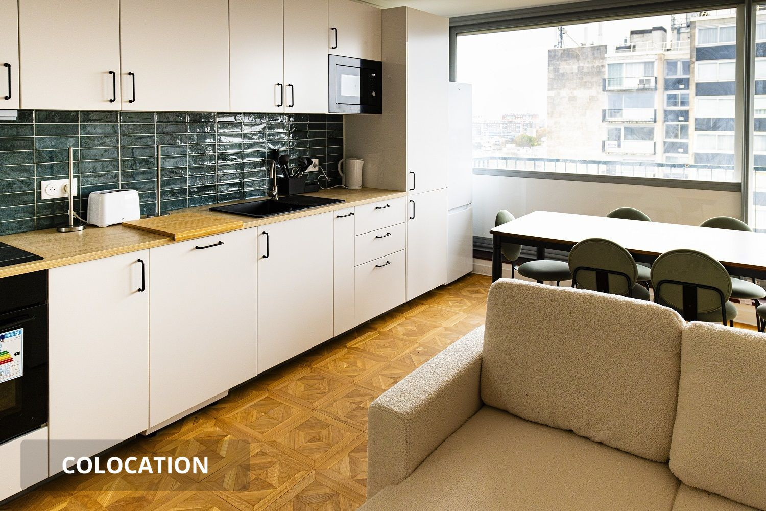 
                                                Colocation
                                                 2 Chambres dont 1 avec SDB dans colocation