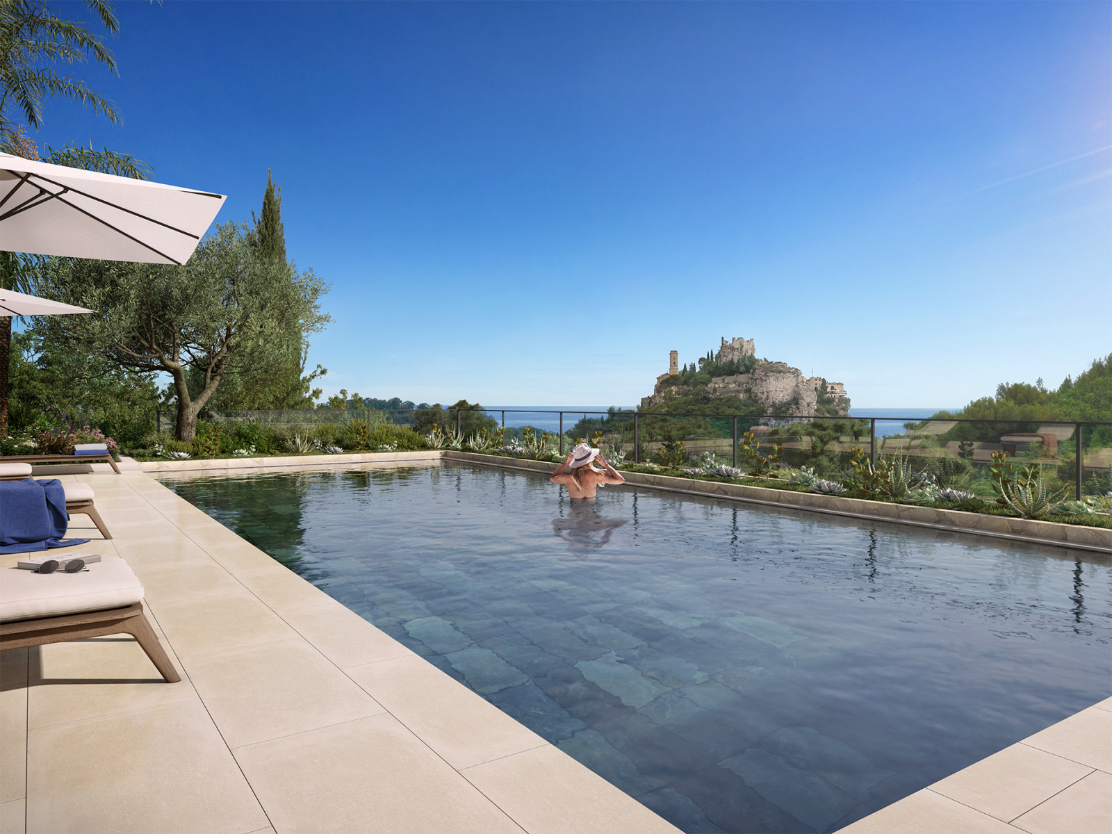 
                                                Vente
                                                 2 pieces dans Programme neuf Eze cote azur avec vue mer