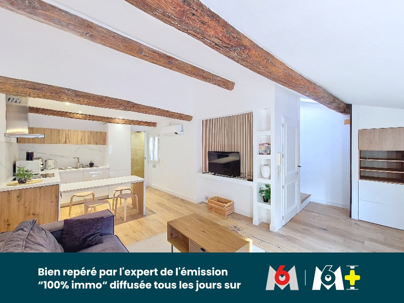 
                                                Vente
                                                 2 pièces en duplex Vieux Nice 3378