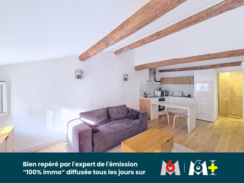 
                                                Vente
                                                 2 pièces en duplex Vieux Nice 3378