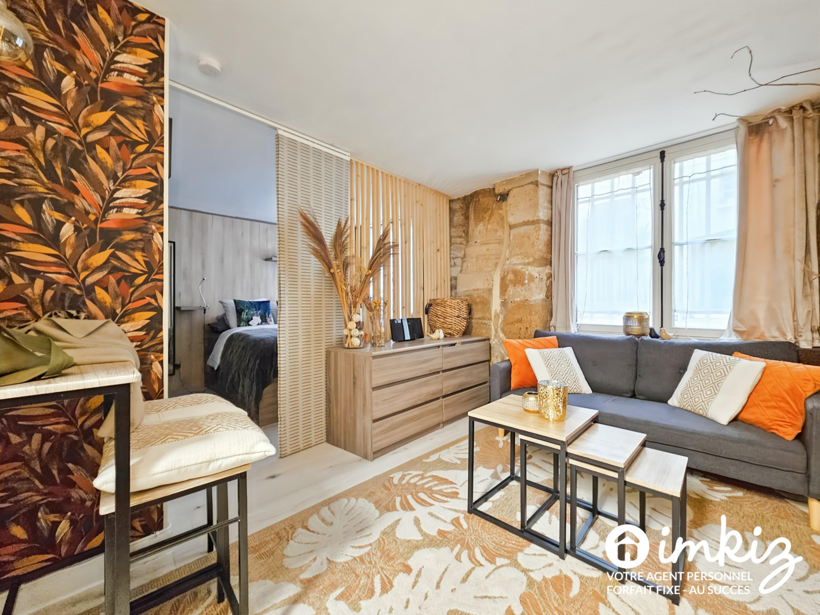 
                                                Vente
                                                 2 pièces quartier latin- St Michel