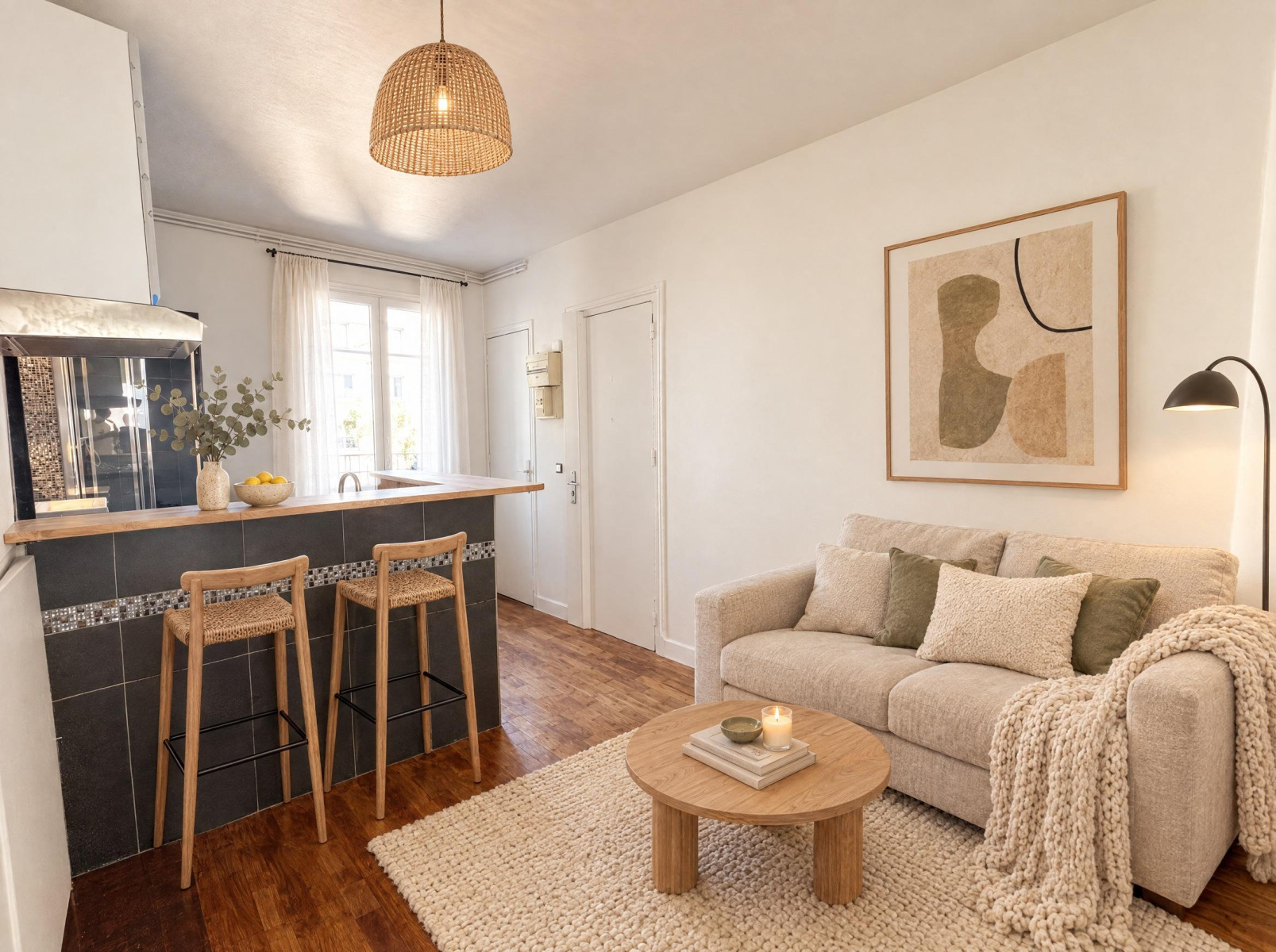 
                                                Vente
                                                 2P refait à neuf – Chambre 14m² – Métro 8 min