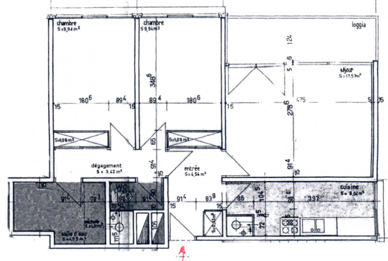 
                                                Location
                                                 3 p 64 m2, balcon, chauffage et toutes commodités